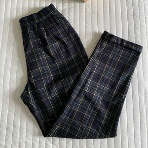 FOREVER21 plaid trousers